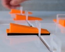 Levelit clips + spies + plastic tang - 2mm (250st)