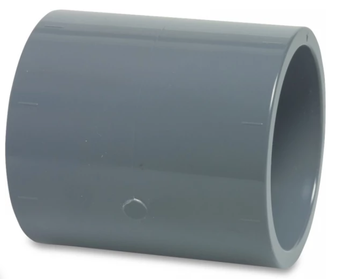 Druk PVC lijmmof 20mm
