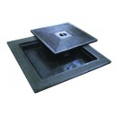[47421] Gietijzer putdeksel dubbel 30x30mm