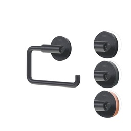 [74824] Urban toiletrolhouder zwart