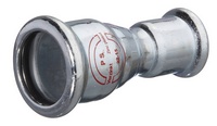 [46401] Persfitting staal verloopmof FF 28x22