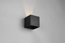 Reality Talent wandlamp 3000K 50LM - zwart - half rond