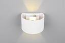 Reality Talent wandlamp 3000K 50LM - wit mat - half rond