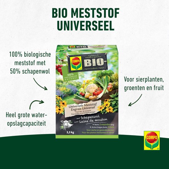 Compo universele meststof 3,5KG