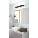 Eglo Sania wandlamp 5 zwart 26,5W IP44