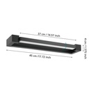 Eglo LED spiegelarmatuur Gemiliana IP44