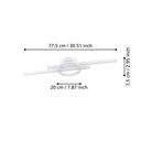 Eglo Amandolo LED 775mm wit 2400lm 2700-6500K
