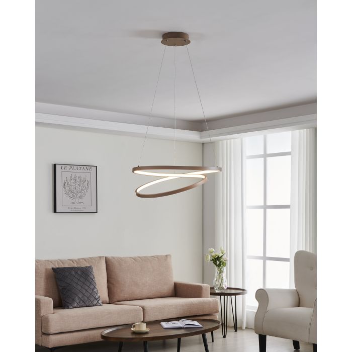 Eglo Ruotale hanglamp 36W 4500LM zand