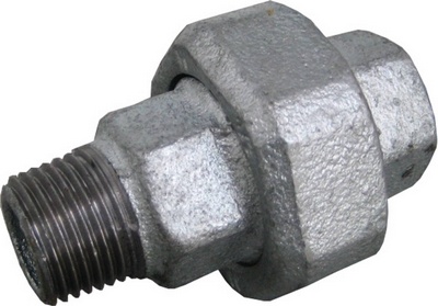 Rechte koppeling galv - 3/4 MF