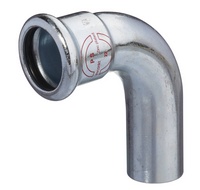 Persfitting staal bocht 28 MF