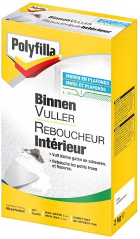POLYF BINNENVULMIDDEL - 2KG