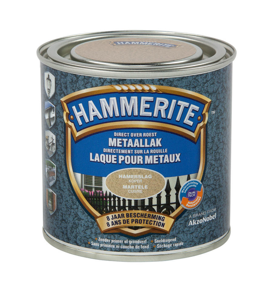 Hammerite hamerslaglak koper 250ml
