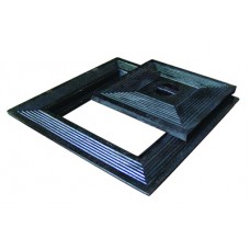 Gietijzer putdeksel enkel 50x50mm