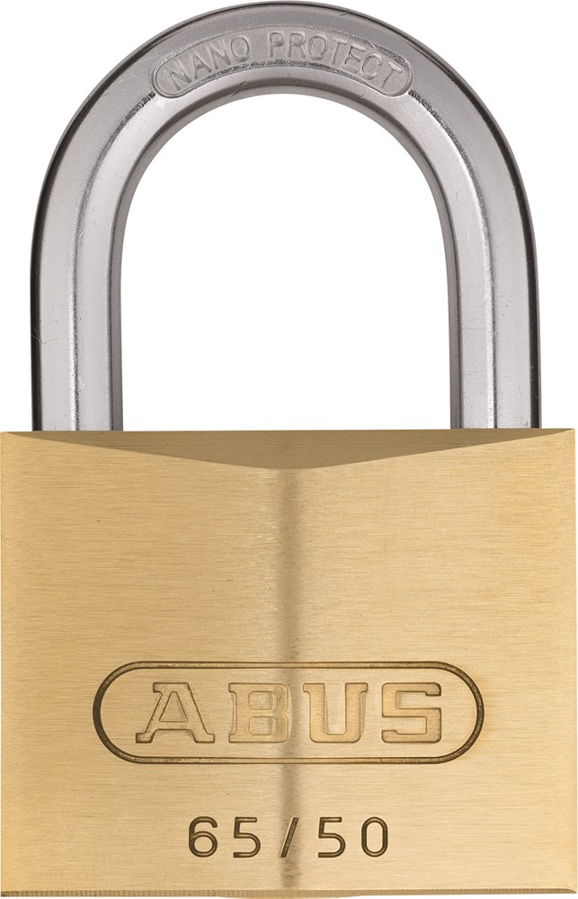 ABUS HANGSLOT MESSING 50 MM
