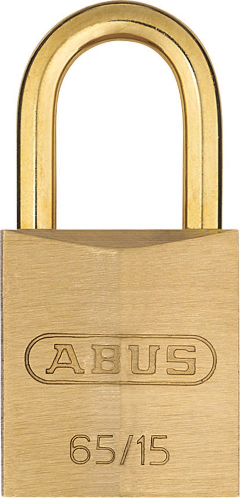 Abus 65/15 hangslot messing