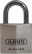Abus hangslot messing/inox beugel 30mm