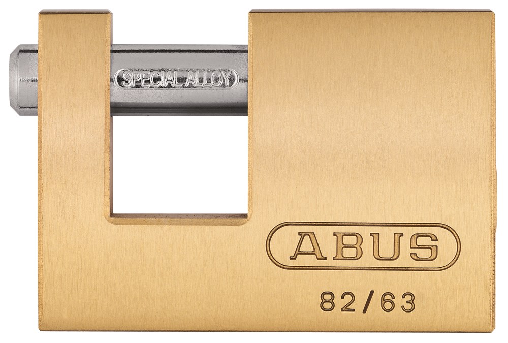 ABUS MONOBLOCK HANGSLOT MESS 63 MM