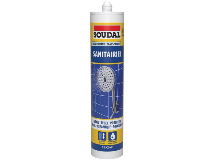 SOUDAL SANITAIRE SILICONE TRANSPARANT - 310ML