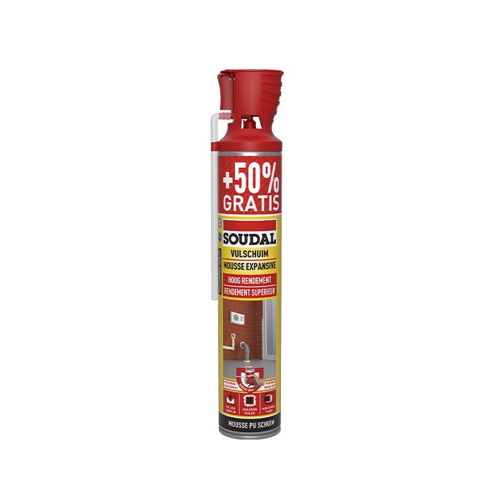 SOUDAL PU SCHUIM PROMO - 500 + 250ML