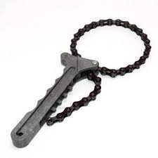 OLIEFILTERSLEUTEL MET KETTING