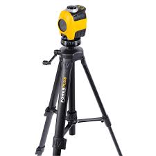 Powerplus zelfnivellerende laserwaterpas met statief