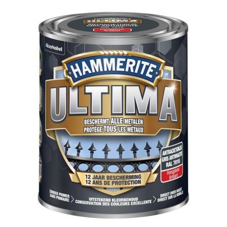 HAMERITE - ULTIMA HOOGGLANS ANTR.GRIJS/7016 - 750