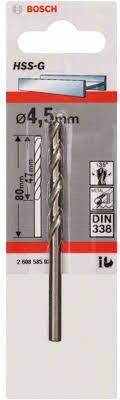 BOSCH - METAALBOOR HSS-G DIN338 4.5