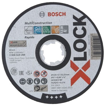 BOSCH - XLK DSS MULTI CONSTRUCTION 125X1X22.23