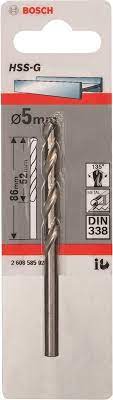 Bosch - PRO metal HSS-G metaalboor 5x52x86