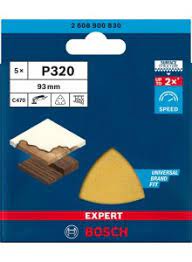 Bosch - schuurvel C470 93 - G320 - multitool - 5x