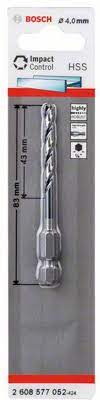 Bosch - impact control HSS 4mm