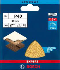 Bosch - schuurvel C470 93 - G40 - multitool - 5x