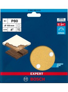 BOSCH - SCHUURVEL C470 150 - G80 - 6 GATEN - 5X