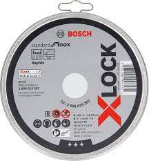 Bosch - XLK slijpschijf inox 10x125x1x22.23 (10st)