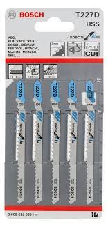 Bosch - 5x blad T227D special aluminium