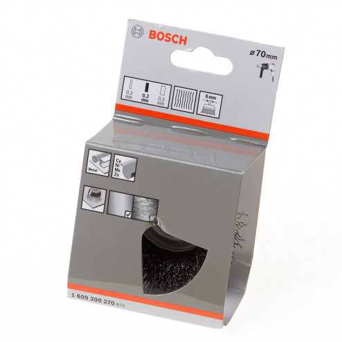 Bosch - komstaalborstel 70x0,3mm
