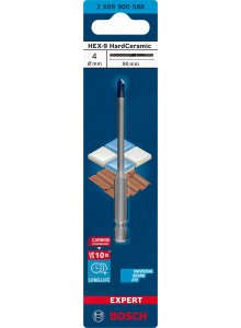 Bosch - tegelboor HEX-9 hardceramic 4x90