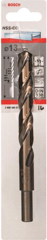 BOSCH - METAALBOOR HSS-CO DIN338 13