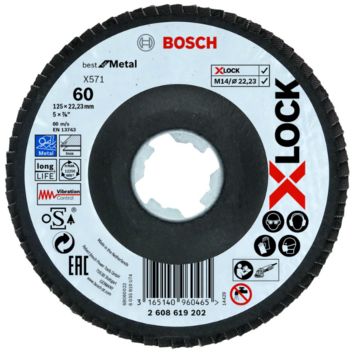 XLK LAMELSCHIJF BFM SCHUIN Ø125 - G60