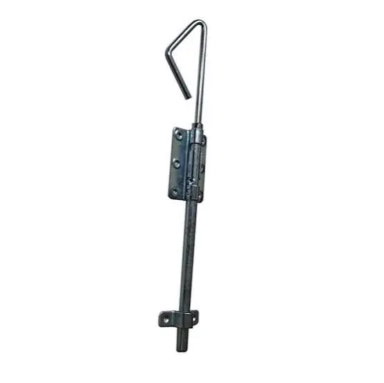 Bajonetgrendel - verlengd - verzinkt - 480mm