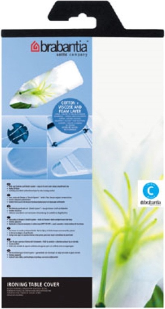 STRIJKPLANKHOES C - 124X45CM - COMPLETE SET