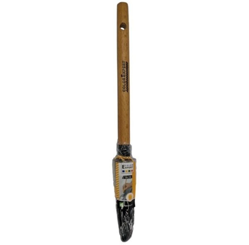 RB 67 RONDE VERFB 14 ZWART HAAR TOUWWOELING HOUT