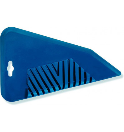 Aandrukspatel 28cm kunststof ergonomisch blauw