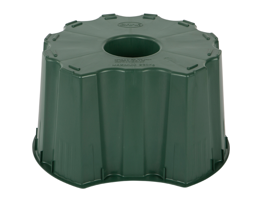 Voet voor regenton conisch 210L