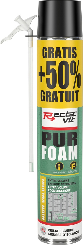 PUR FOAM  750ML - 250 ML GRATIS