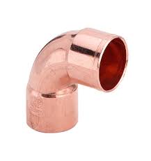 Knie 90' Ff Rood Koper 22 Mm