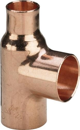 Koper Verloop T Fff Rood 22X15X15 Mm