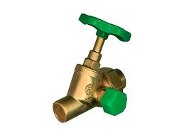 Waterstopkraan Messing 12 Mm-Ssp