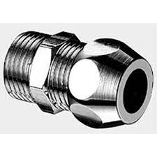 Knelkoppeling K M3/8 - 10 Chroom