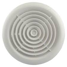 Renson 7132-R mechanische ventilator rond 125mm (schakelaar)